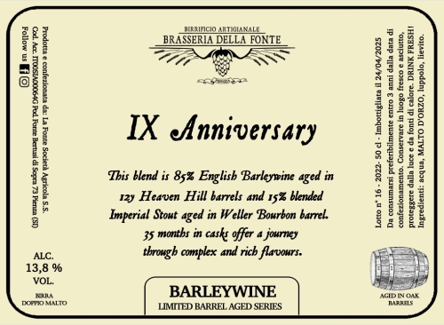 IX Anniversary